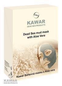 KAWAR Maska pleťová s minerámi z Mŕtveho mora 4x75 g