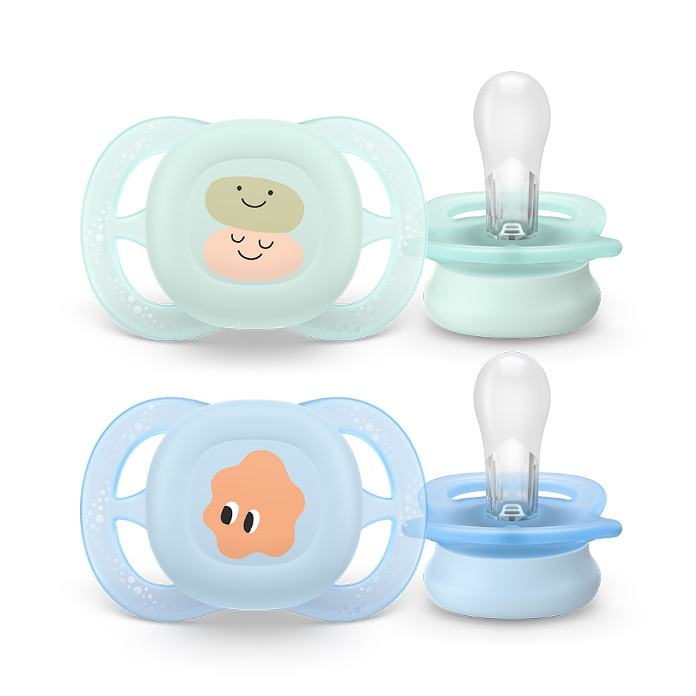 Philips AVENT Cumlík Ultrastart obrázok 0-2m chlapec 2 ks