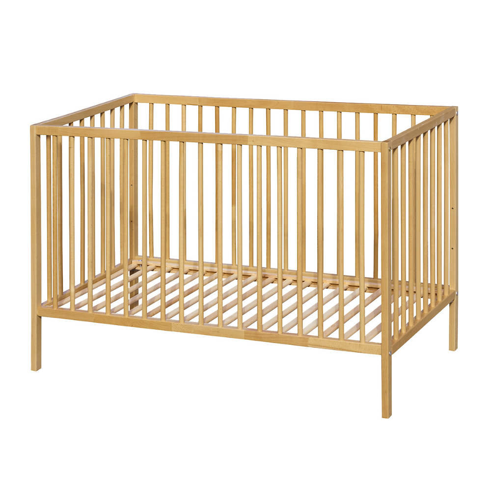 PETITE&MARS Postýlka dřevěná Nela Beech Wood 120x60 cm