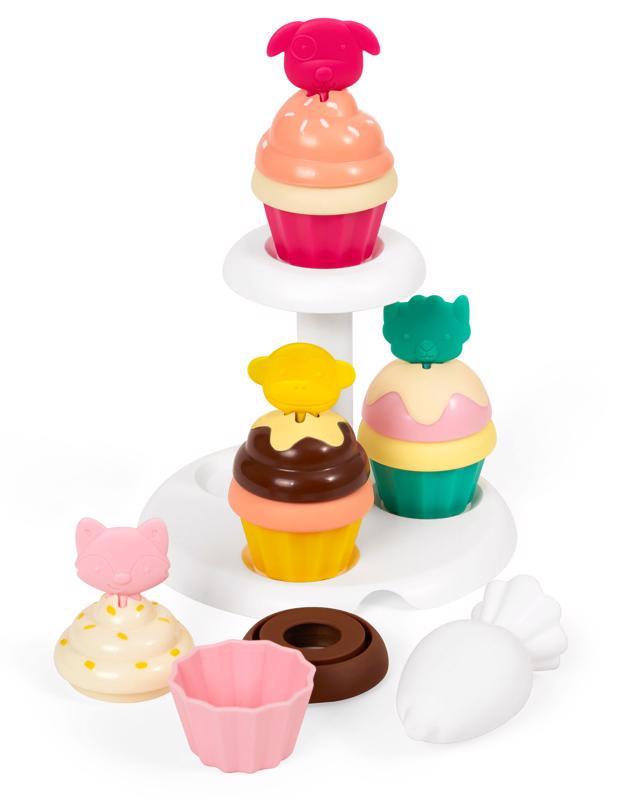 Obrázok SKIP HOP Zoo stohovacie Cupcakes s meniacimi sa farbami 3 r+