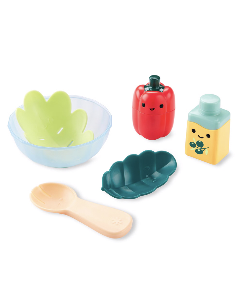 SKIP HOP Sada do vany Tub to table café 12m+ - Zábavný salát