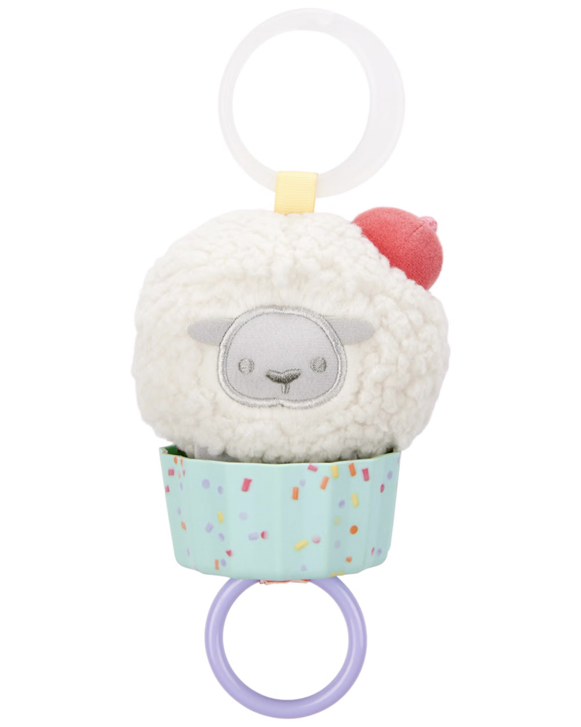 Skip Hop rezgő bárány játék babakocsira Sweet Sheep