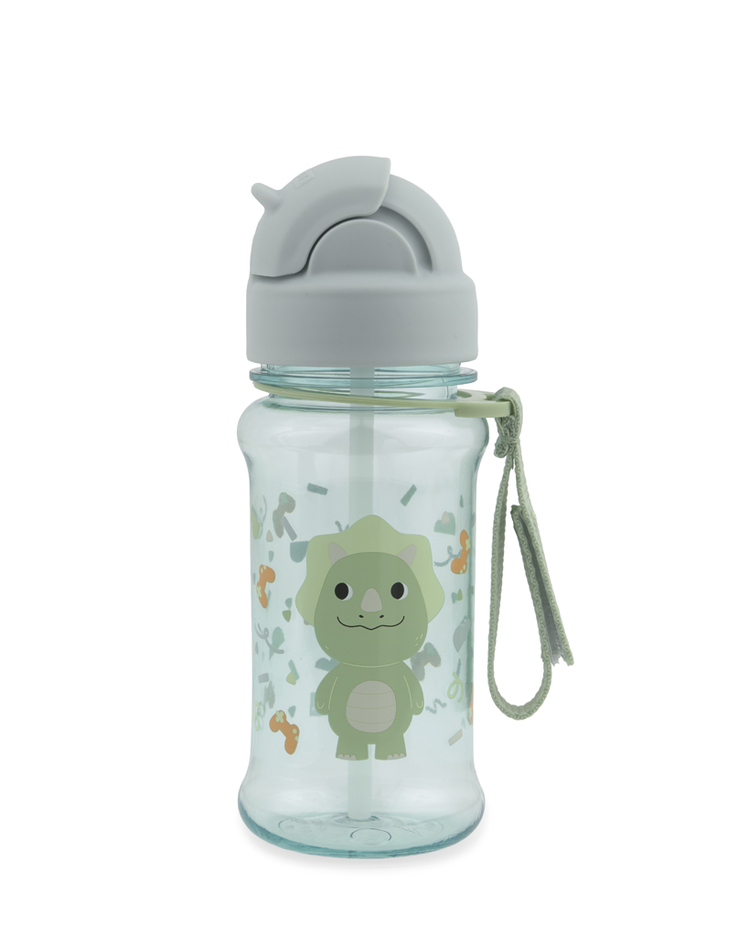 SKIP HOP Lahev s brčkem 355ml Besties Squad Dino 12m+