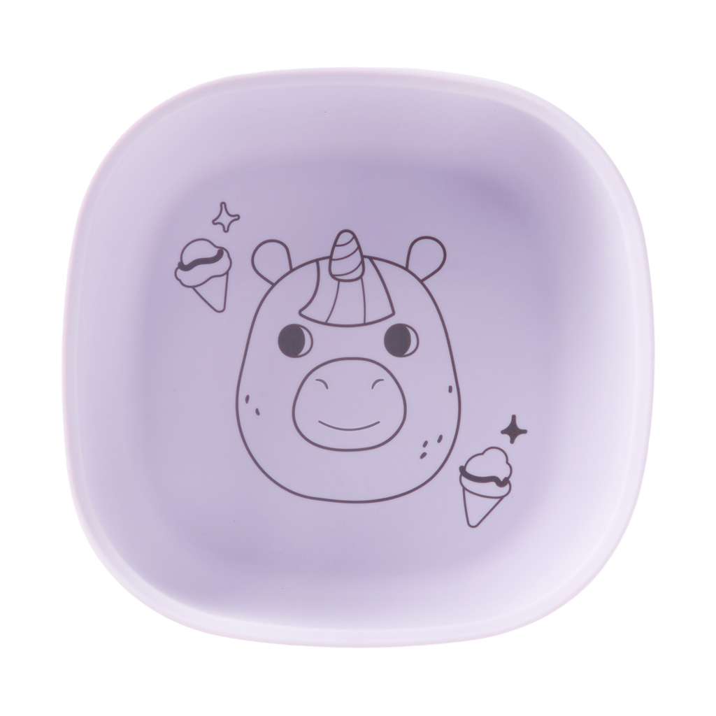SKIP HOP Miska silikonová Besties Squad Purple, 2r+