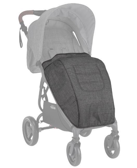 VALCO BABY Nánožník na kočárek Trend 4 Tailor Made Charcoal