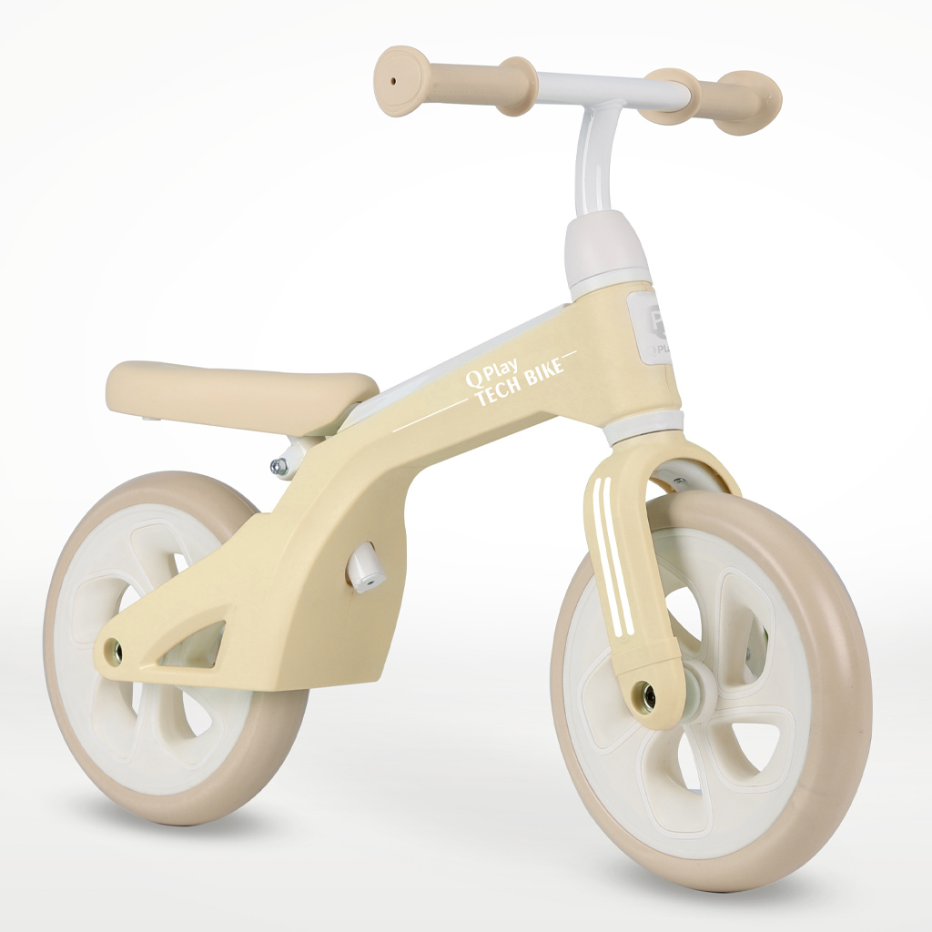 QPLAY Odrážedlo Tech Cream, věk 2-4 roky, do 30 kg