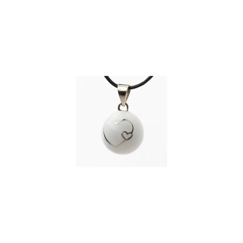 BABYLONIA BOLA White 2 hearts