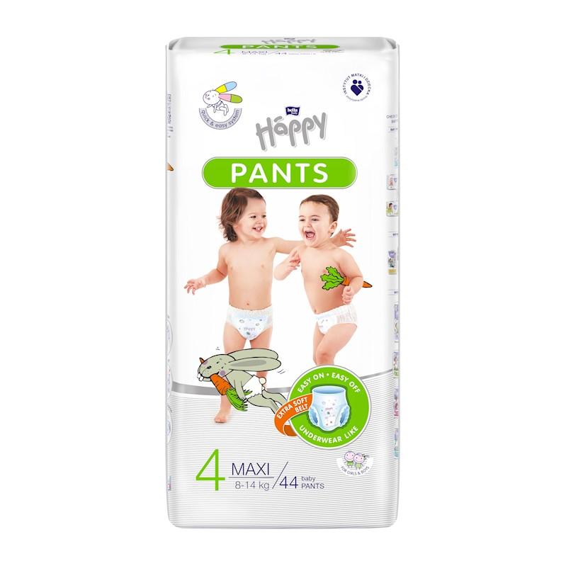 BELLA HAPPY Pants Maxi detské plienkové nohavičky (8-14 kg) 44 ks