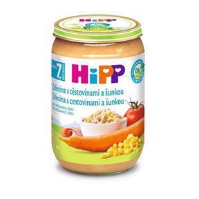 HiPP BIO Zelenina s cestovinami a šunkou 220 g