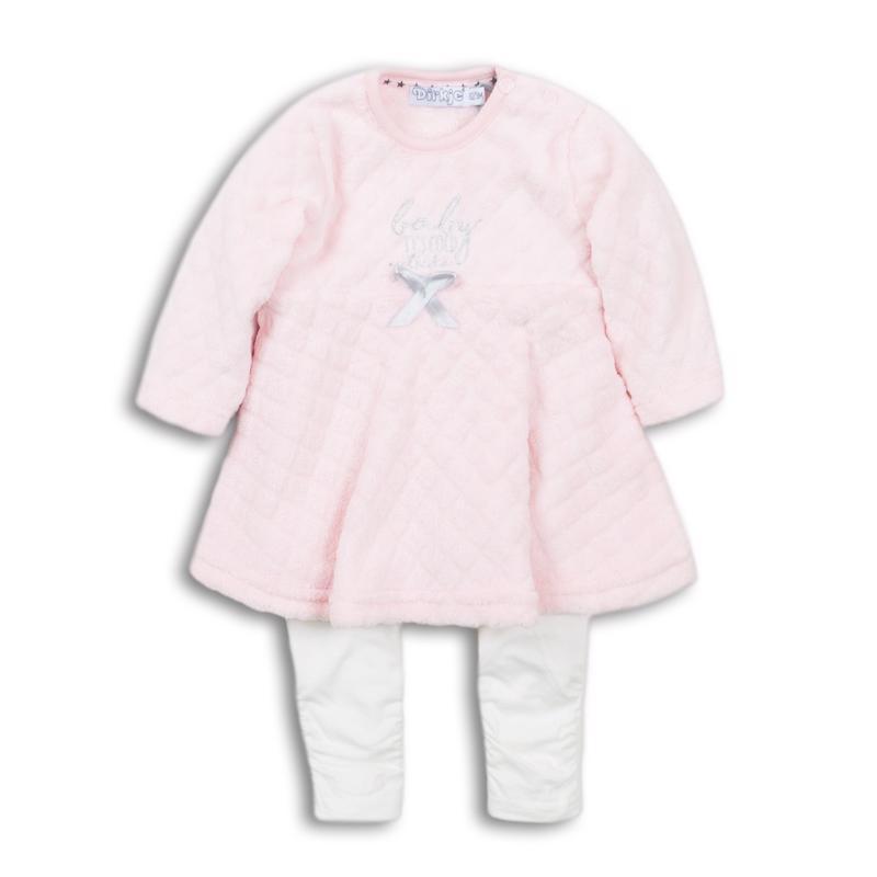 Obrázok  Dirkje Set 2-dielny D-SPARKLY BABY IT'S COLD 56 Pink + Off white 