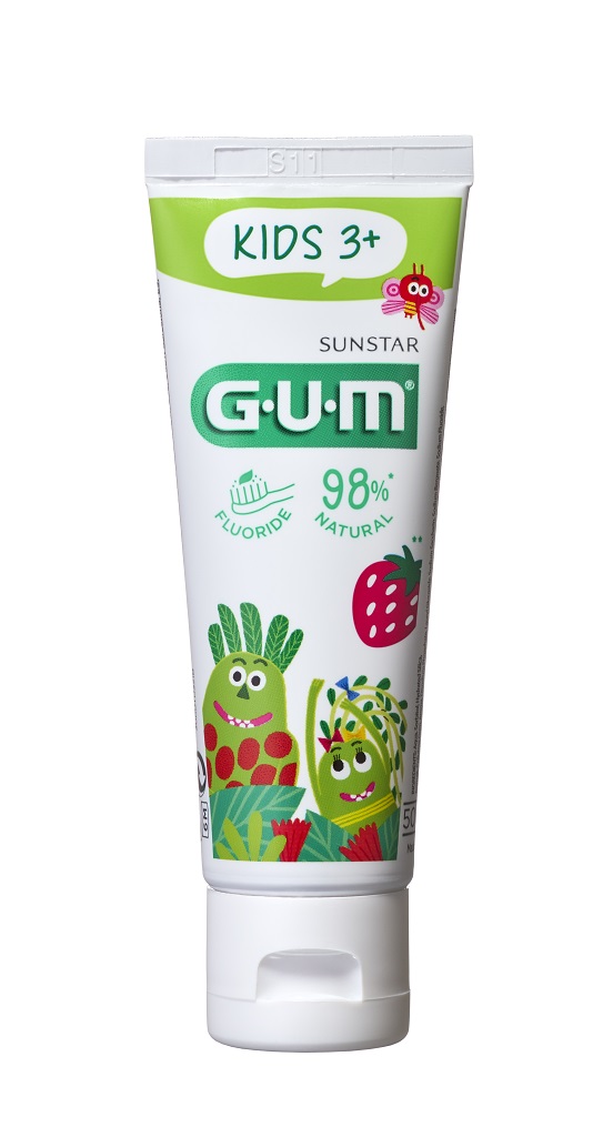 GUM Kids zubní gelová pasta 2-6 let, 50 ml