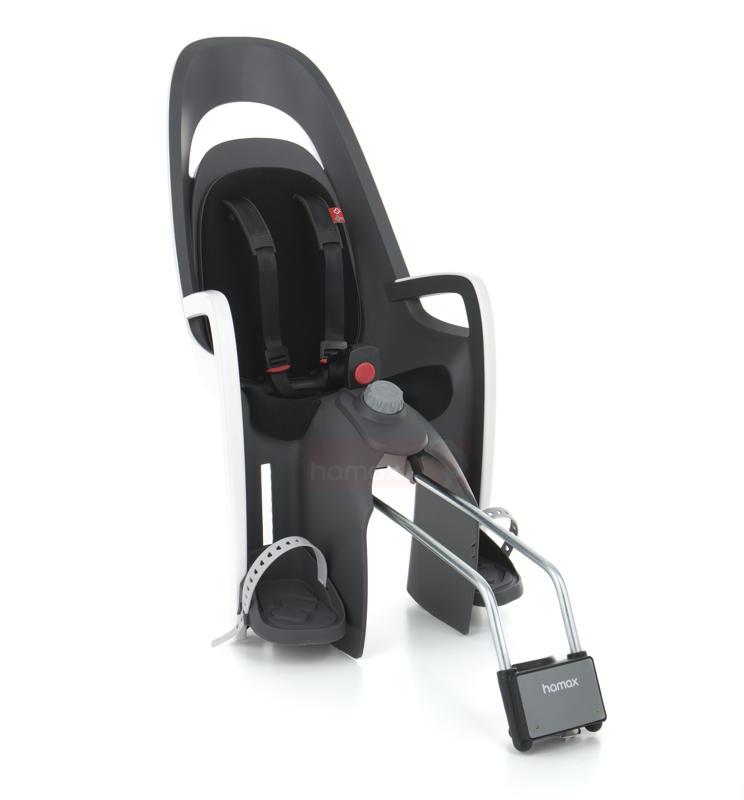 HAMAX Cyklosedačka Caress Grey/White/Black