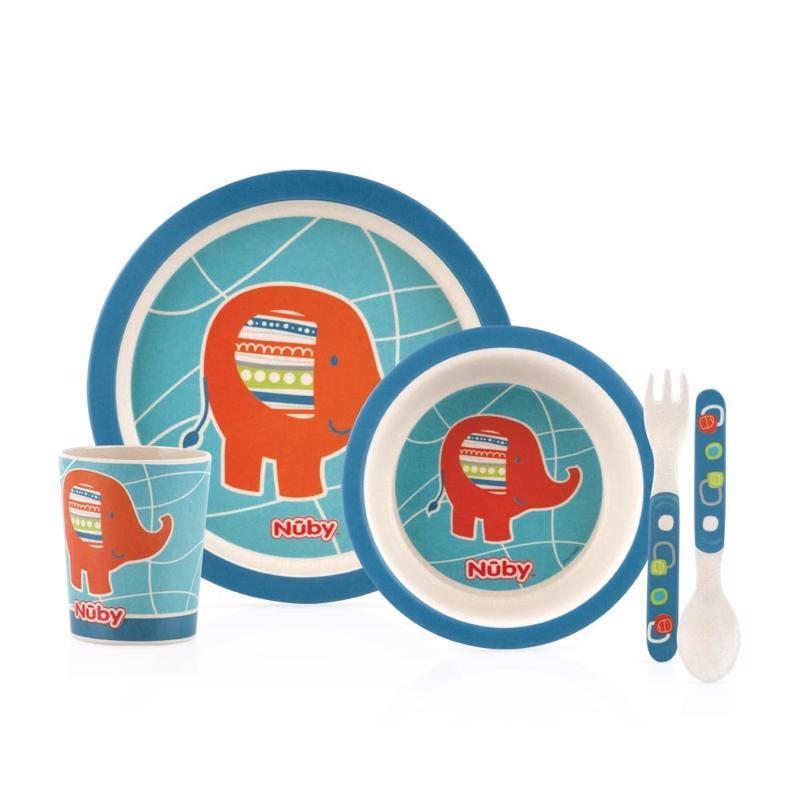 Obrázok  NUBY Bamboo jedálenský set jeleň 6m+ 