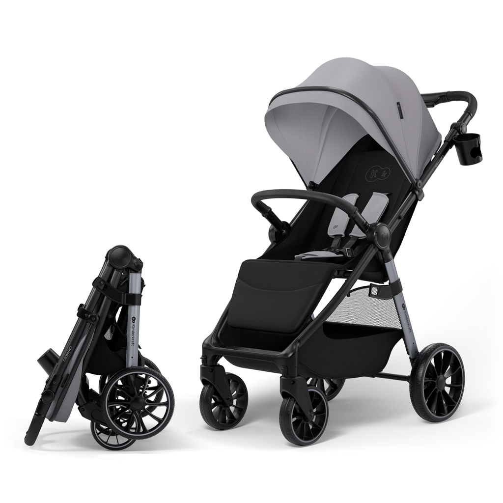 KINDERKRAFT kočárek sportovní Grande 2 Moonlight Grey