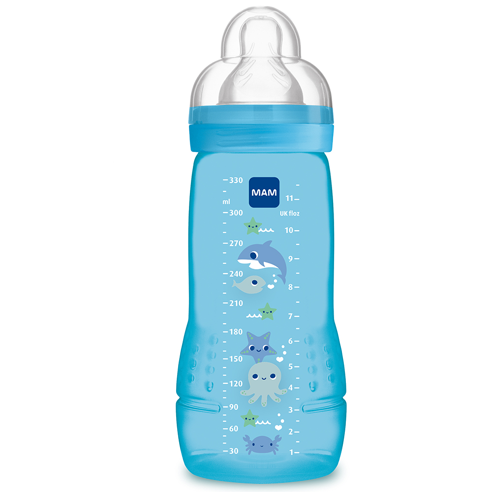 MAM Fľaša Baby bottle 330 ml, modrá