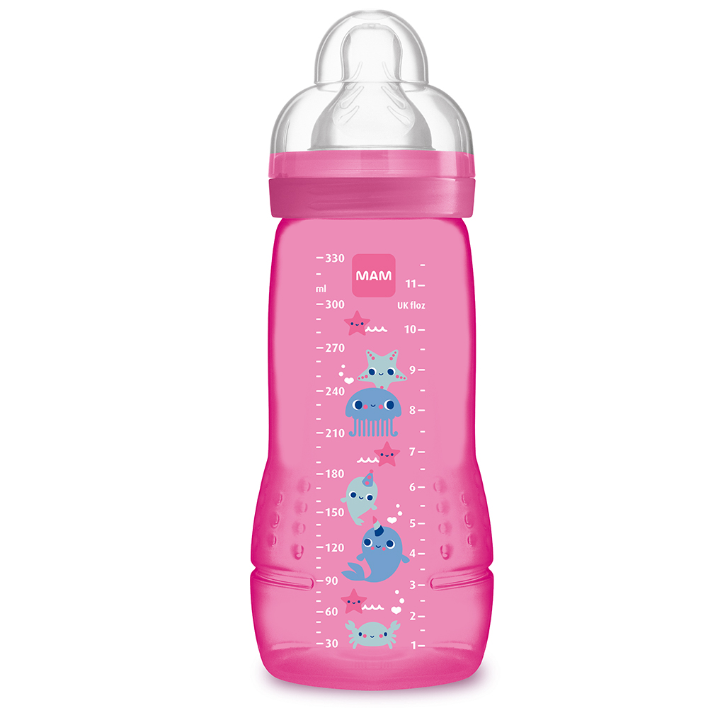 MAM Fľaša Baby bottle 330 ml, ružová