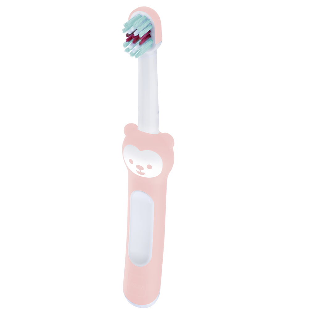 MAM Kefka zubná Baby´s Brush ružová 6m+