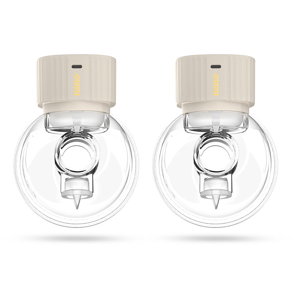 NENO Odsávačka mléka Vento Duo bezdrátová hands-free mušlová 3-fázová, USB-C