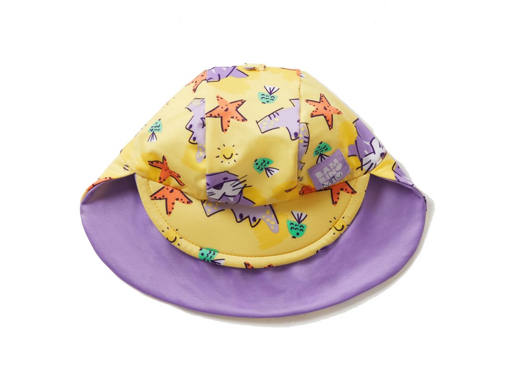 BAMBINO MIO Čiapka detská kúpacia, UPF 40+, Sand, 44-52 cm -1-2 r