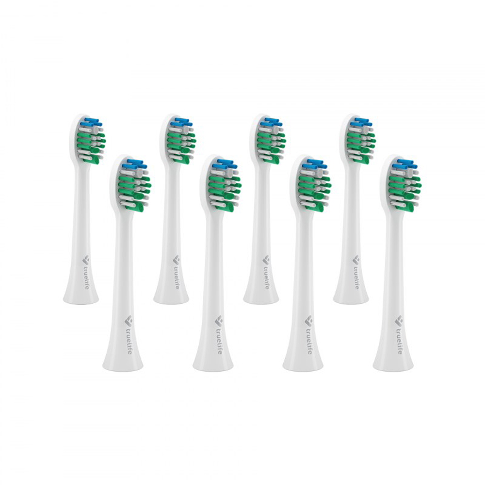 TRUELIFE Náhradné hlavice SonicBrush Compact Heads White Standard 8 Pack