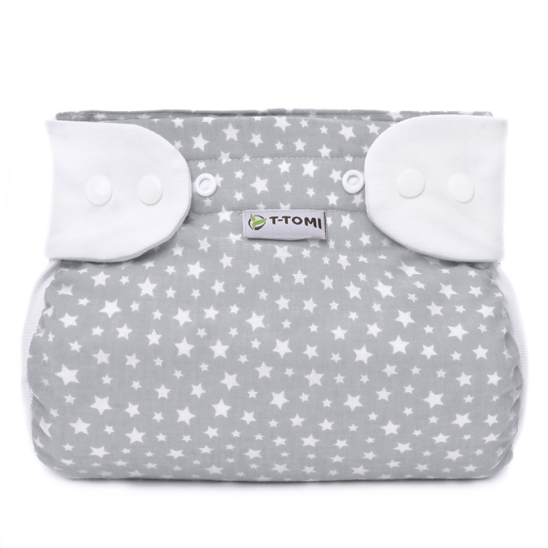 Obrázok Ortopedické abdukčné nohavičky - patentky, grey stars 1 kus (3-6 kg)