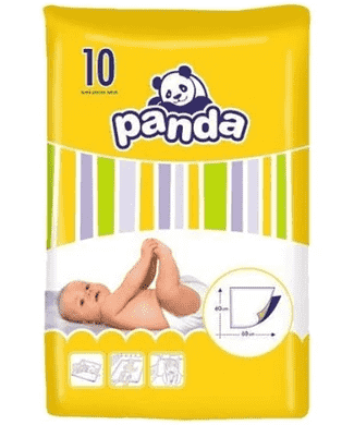 2x BELLA PANDA - dětské přebalovací podložky 10 ks