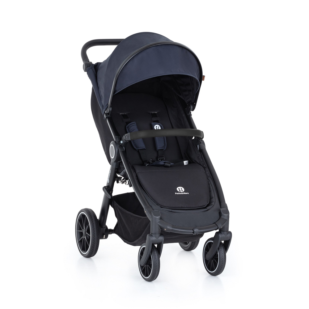 Obrázok PETITE&MARS Kočík Street+ RWS Black Anthracite Blue Complete