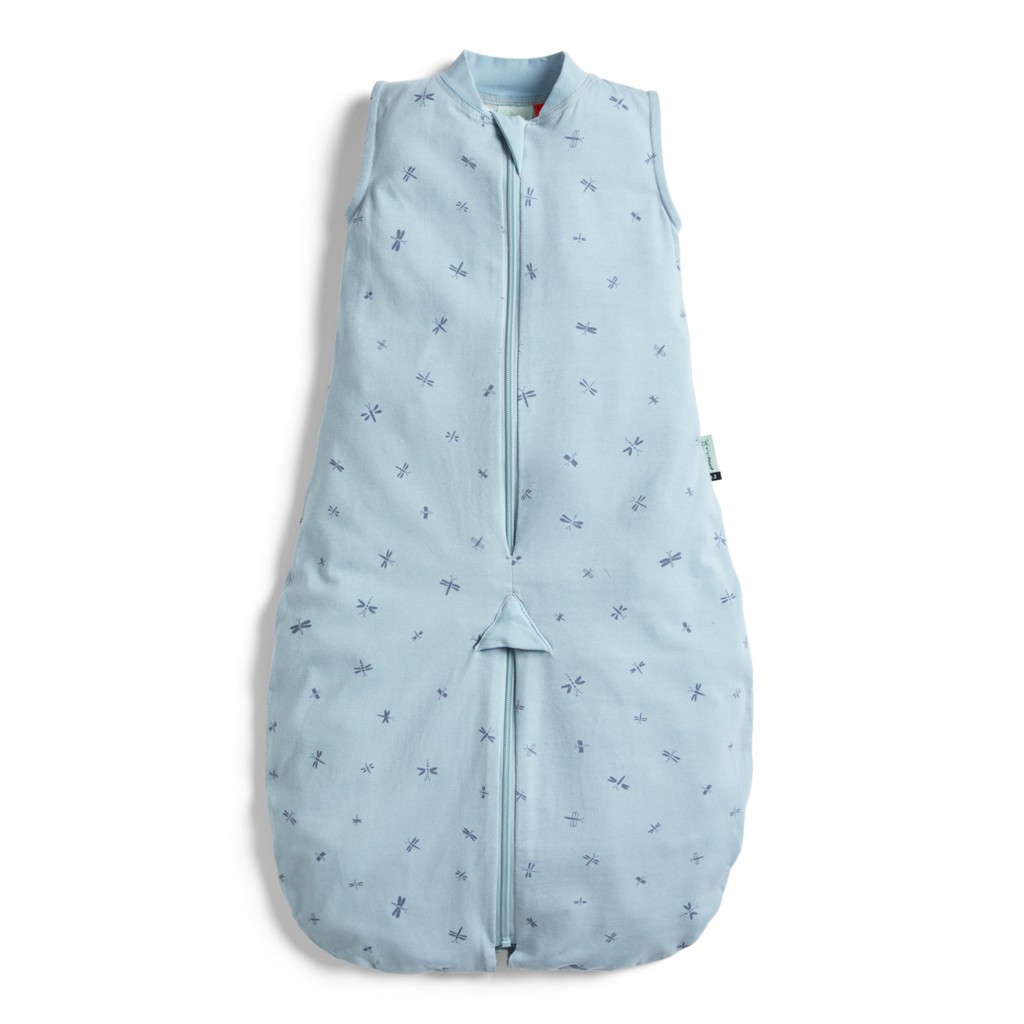 ERGOPOUCH Vak a overal na spaní 2v1 organická bavlna Suit Dragonflies 3-12 m, 6-10 kg, 0,2 tog