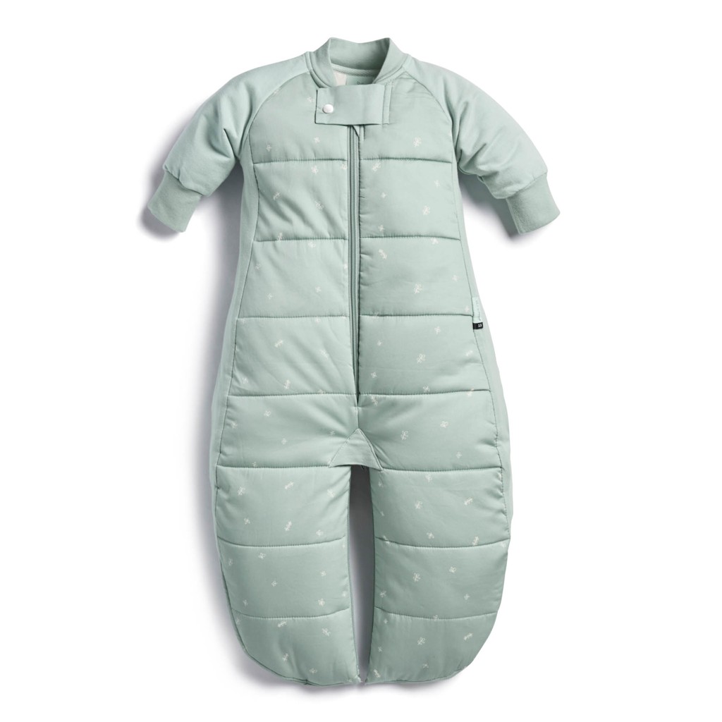 Obrázok ERGOPOUCH Vak a overal na spanie 2v1 organická bavlna Suit Sage 3-12 m, 6-12 kg, 2,5 tog